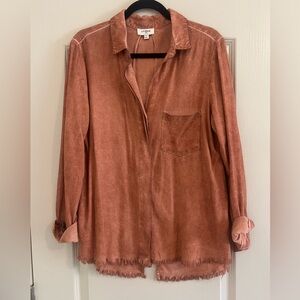 Rust Button-Up Shirt